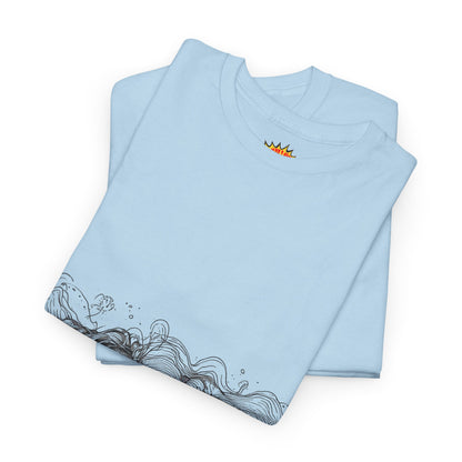 Line Drawing Graphic Art Tee Shirt