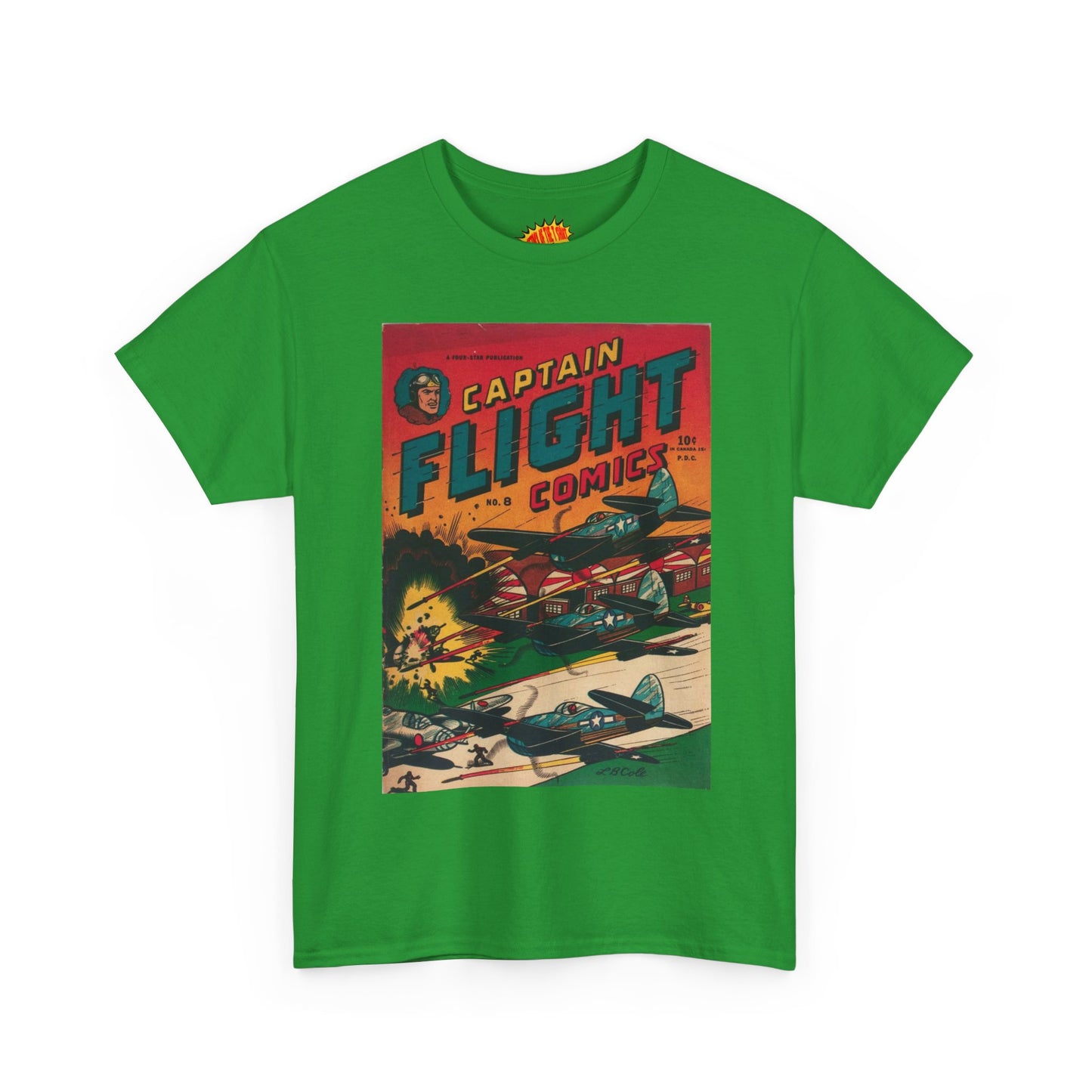 Captain Flight No. 8 Comic Tee Shirt *Multiple Colors*