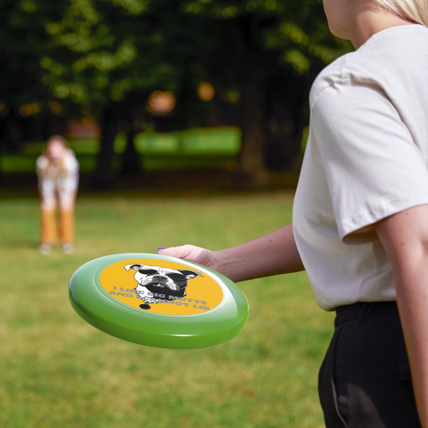 I Like Big Mutts Frisbee