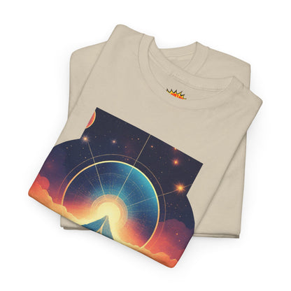 Cosmic Stairway Galaxy Graphic Art Tee Shirt