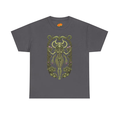 Dryad Flower Succubus Heavy Cotton Forest Dweller Tee Shirt