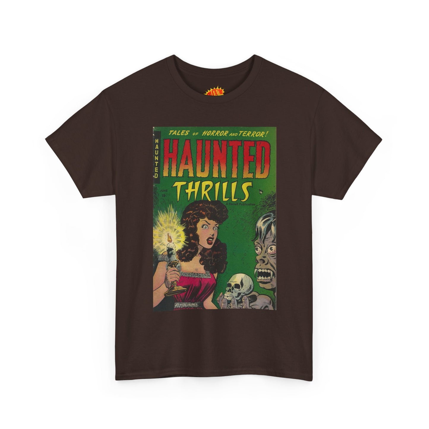 Haunted Thrills June Comic Tee Shirt *Multiple Colors*