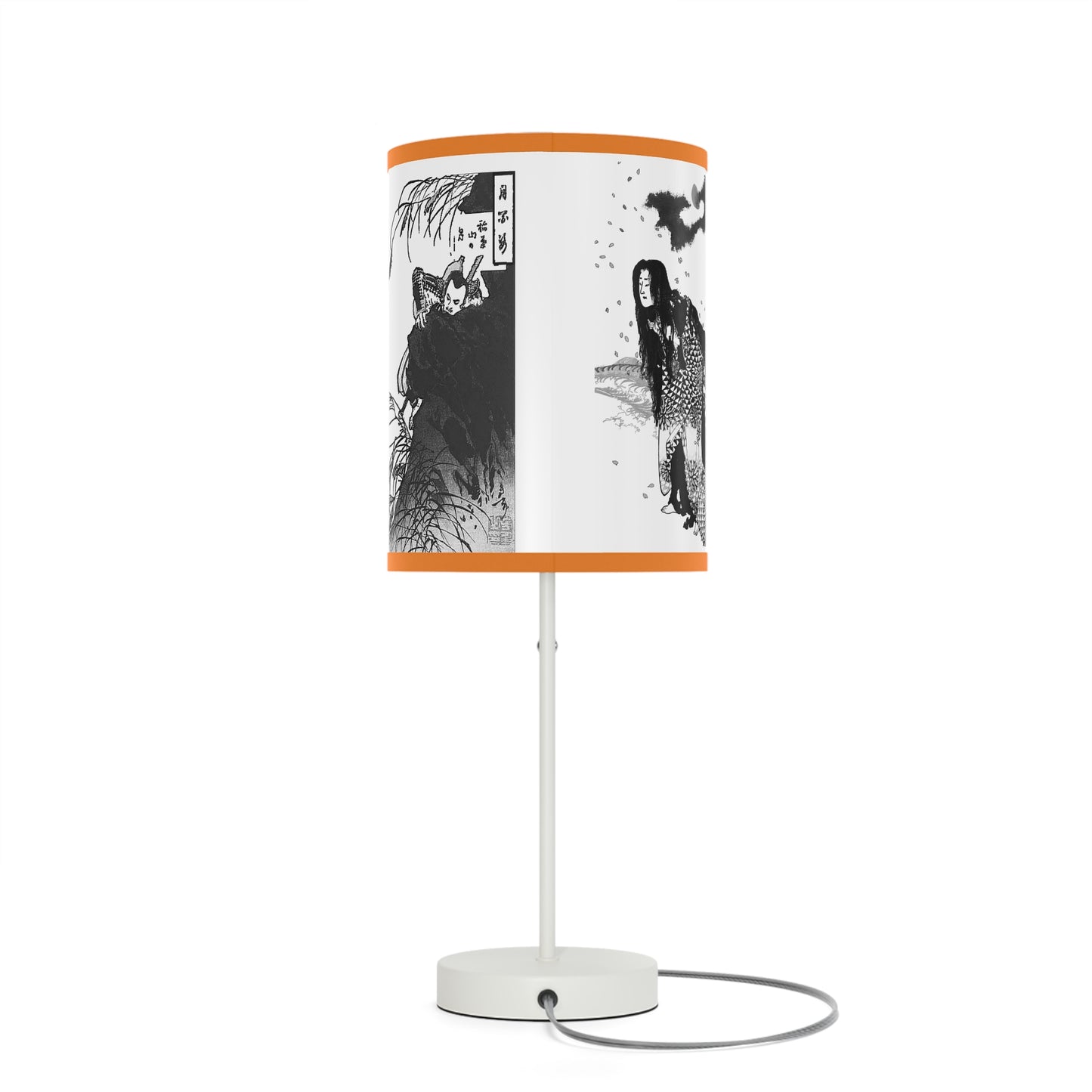 Japanese Woodcut Lamp