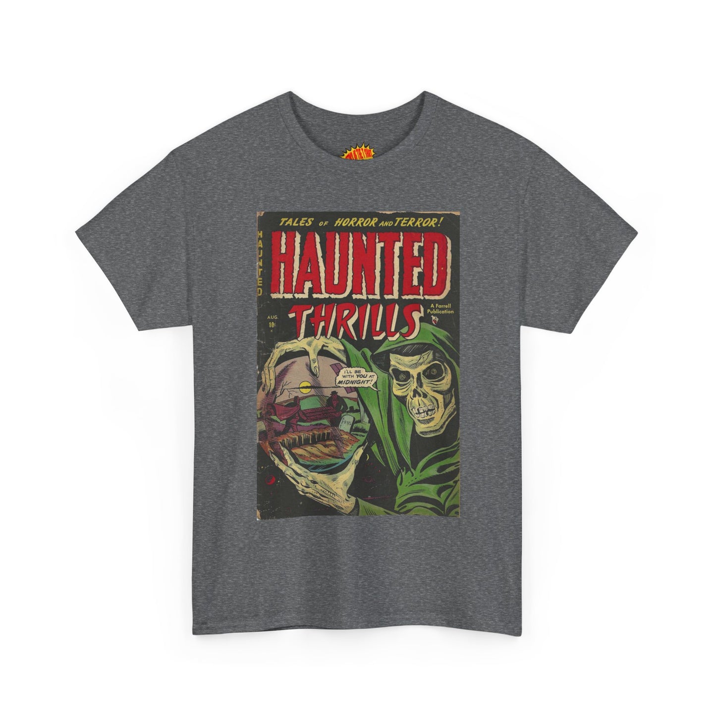 Haunted Thrills August Comic Tee Shirt *Multiple Colors*