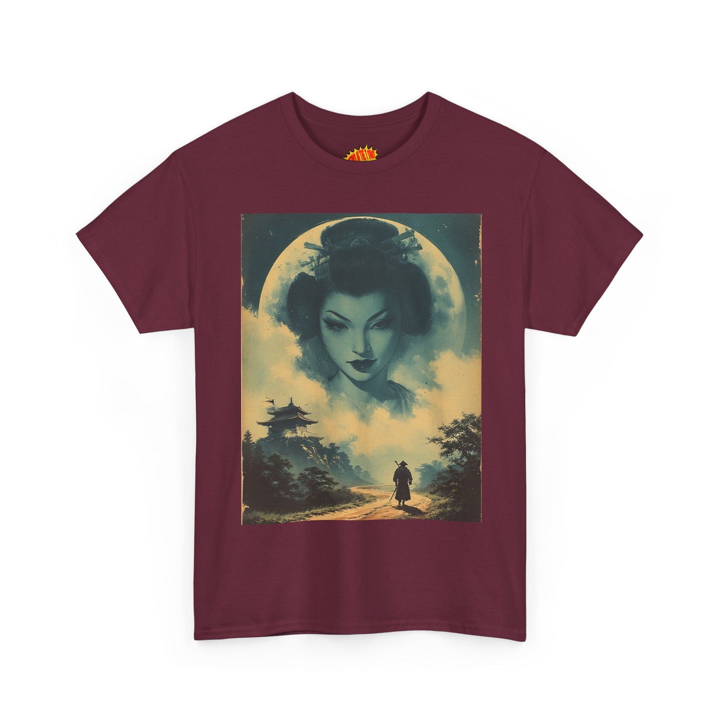 Traveller w/Full Moon Sky Woman T-Shirt *Multiple Colors*