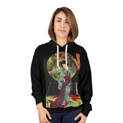 Oji Waterfall, Toyohara Chikanobu - Black Hoodie