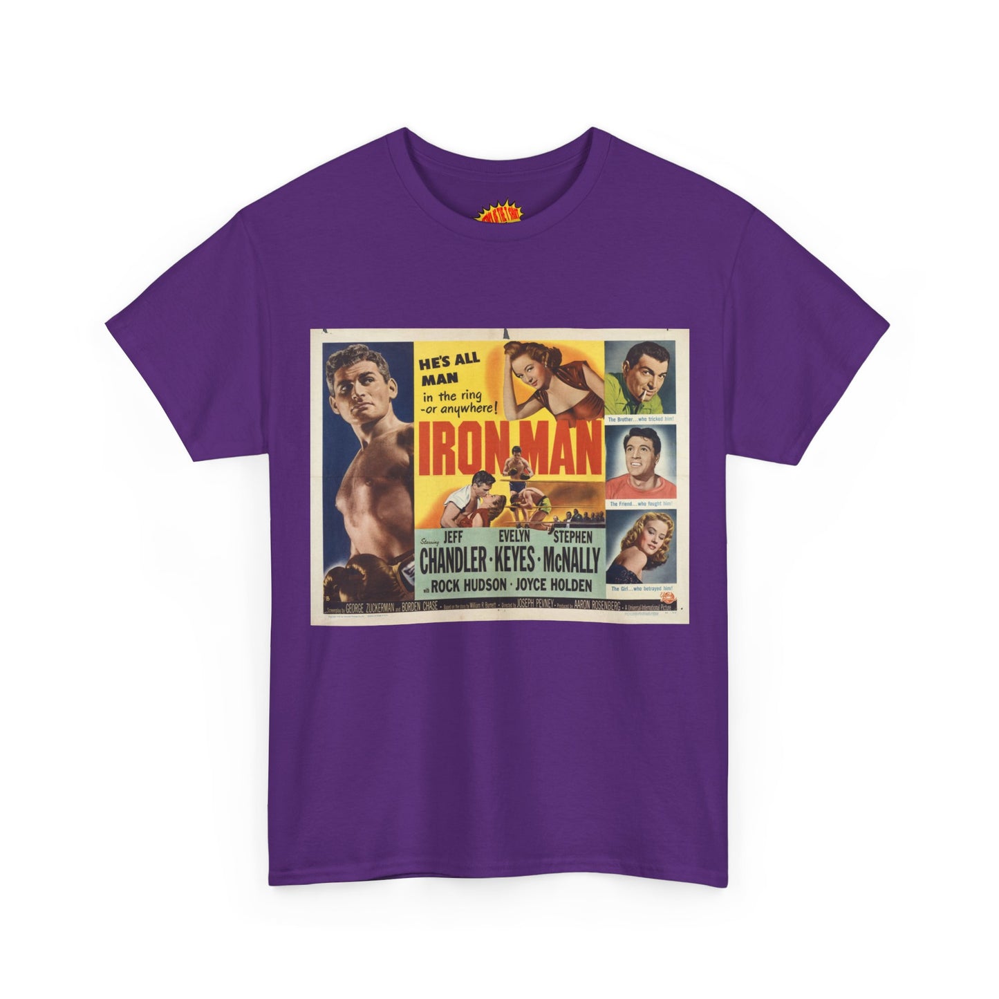 The Iron Man Movie Poster T-Shirt *Multiple Colors*