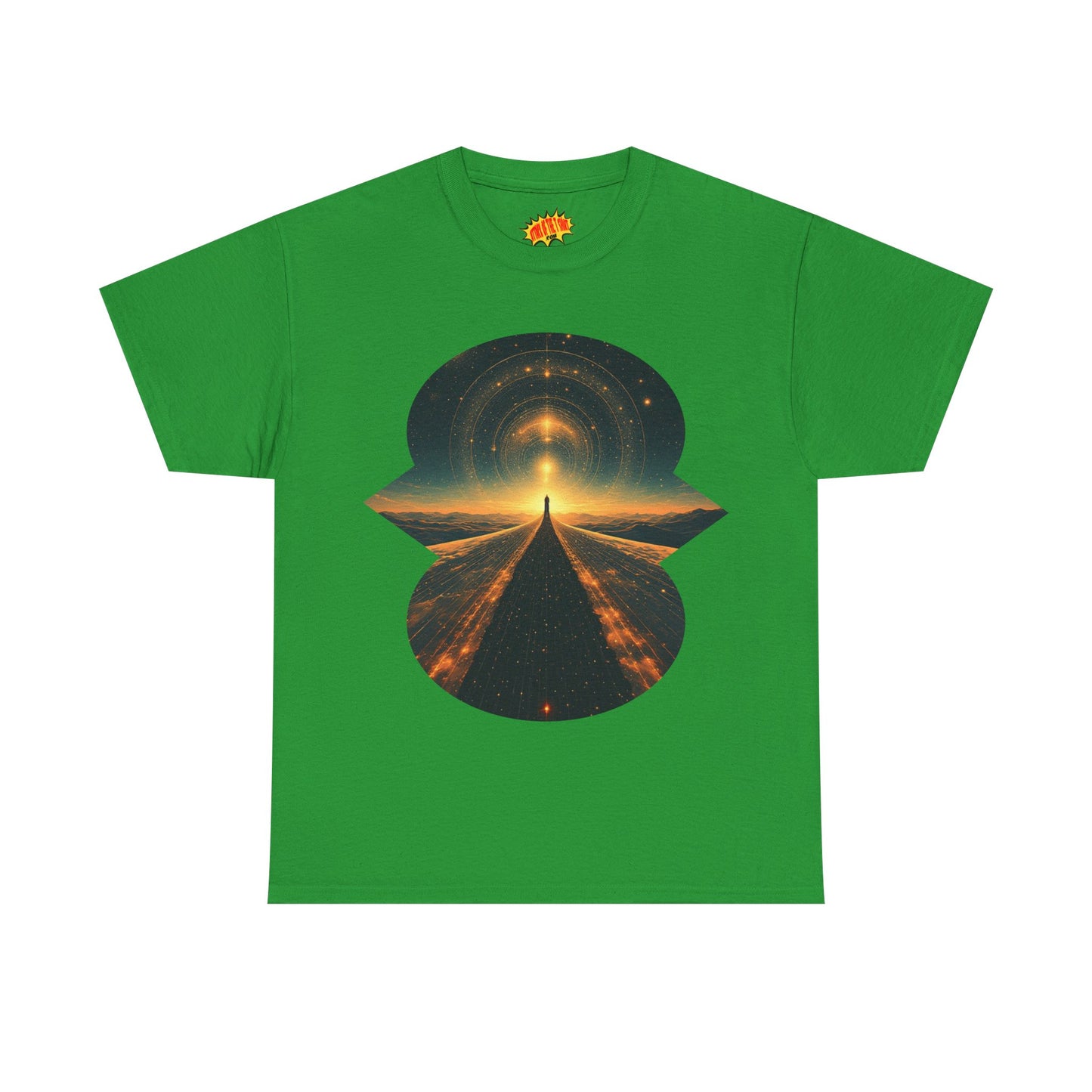 Cosmic Path Space Graphic Art Tee Shirt *Multiple Colors*