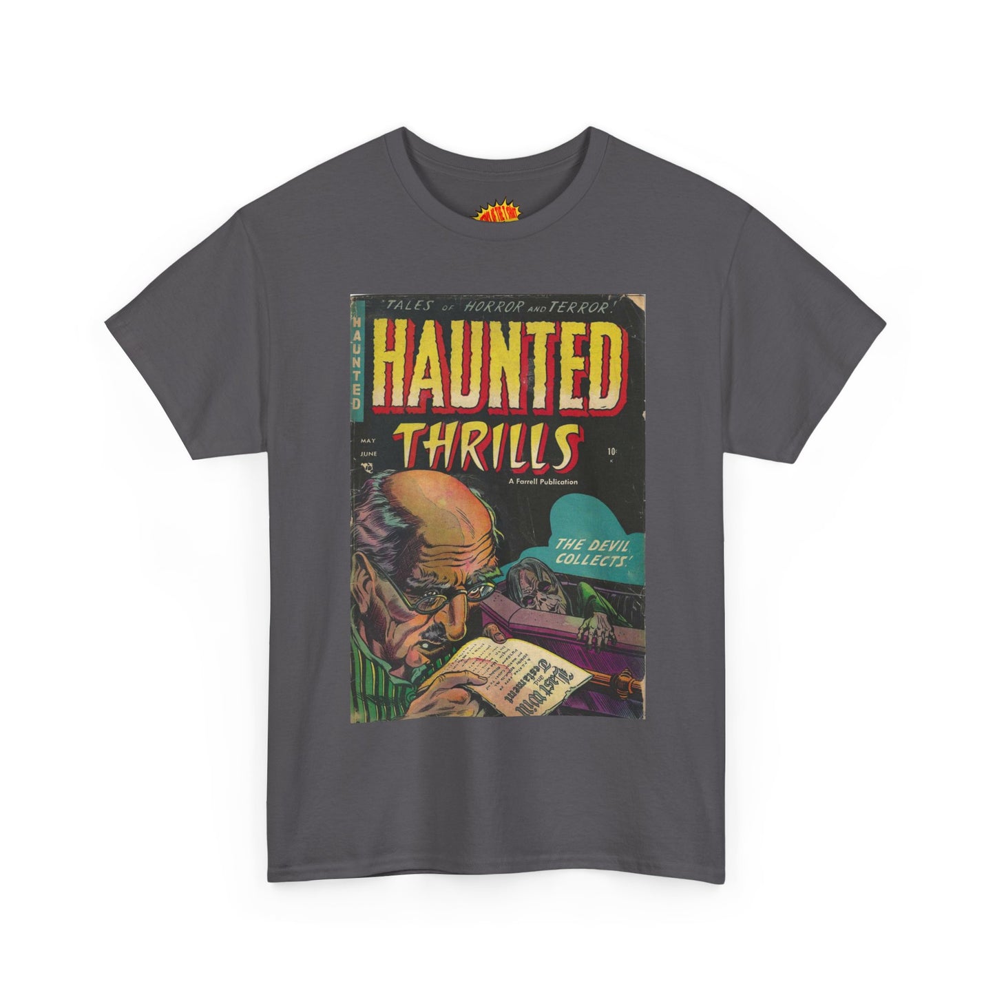 Haunted Thrills May - June Comic Tee Shirt *Multiple Colors*