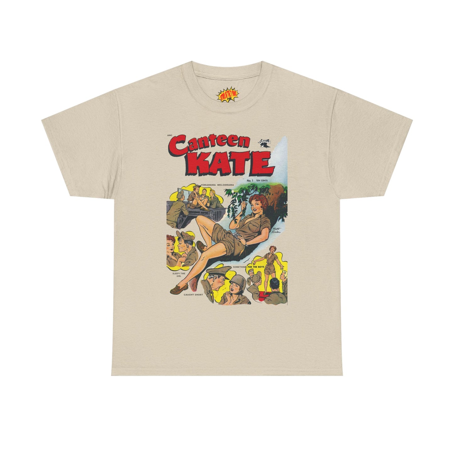 Canteen Kate #1 - Heavy Cotton Tee *Many Sizes and Colors Available*