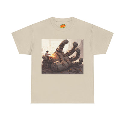 Anime Welder w/Giant Robot Hand T-Shirt