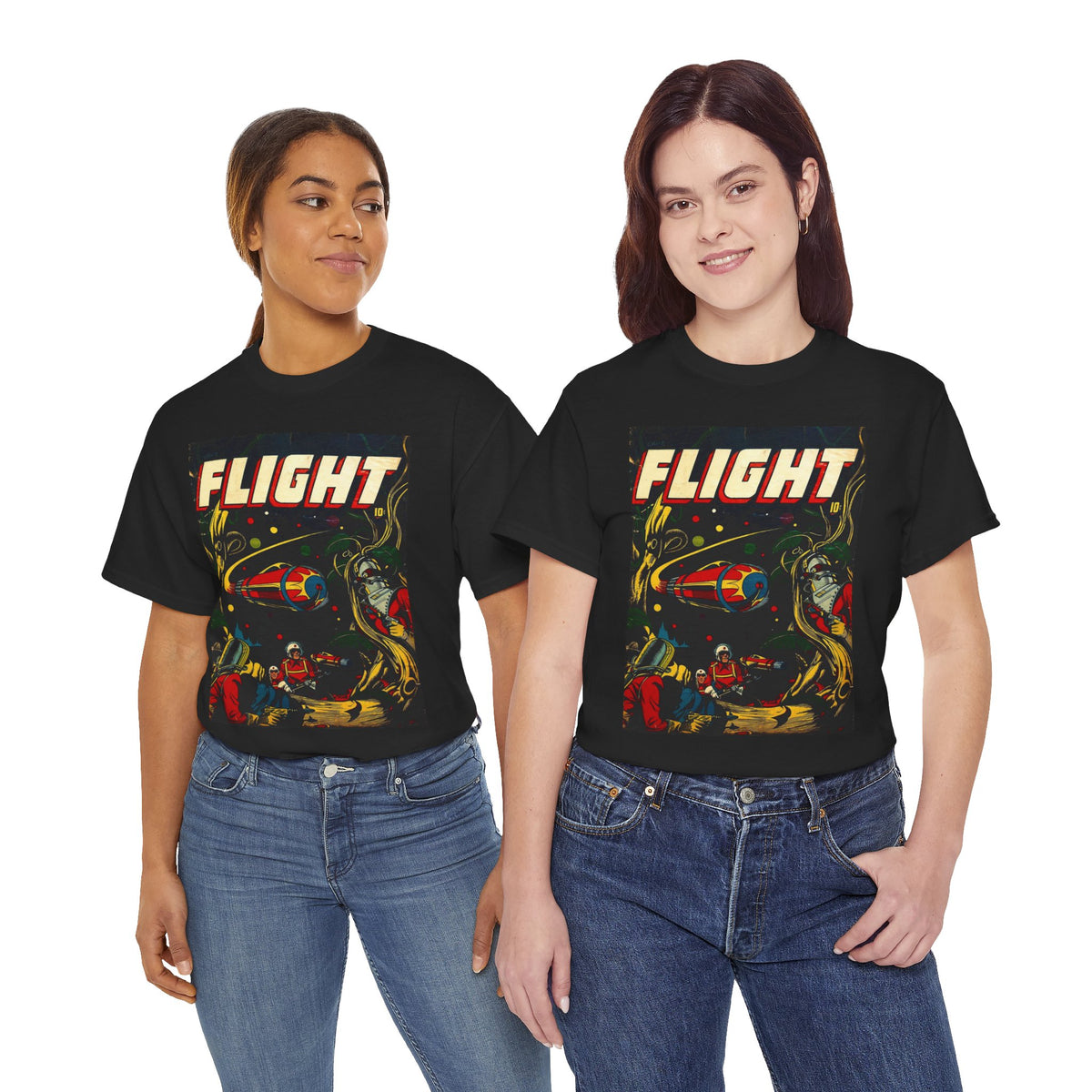 Captain Flight Comic Book Tee Shirt