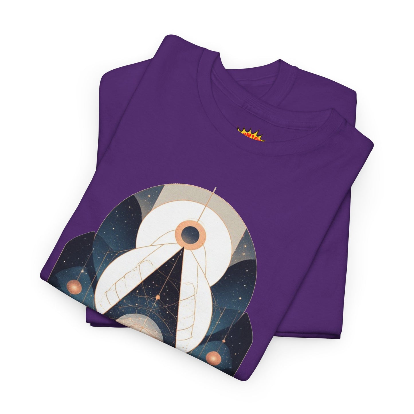 Geometric Space Art Pattern Graphic Tee Shirt *Multiple Colors*