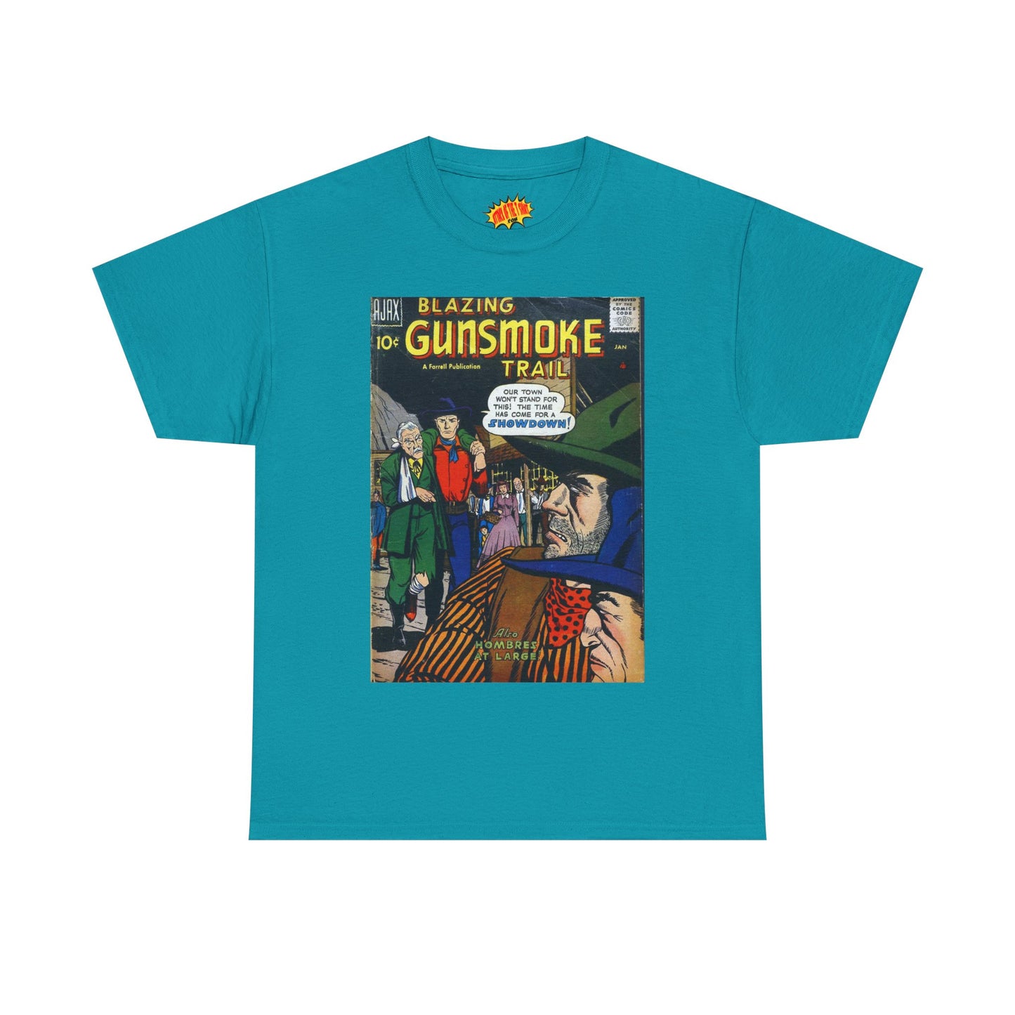 Gunsmoke Trail January Comic Tee Shirt *Multiple Colors*