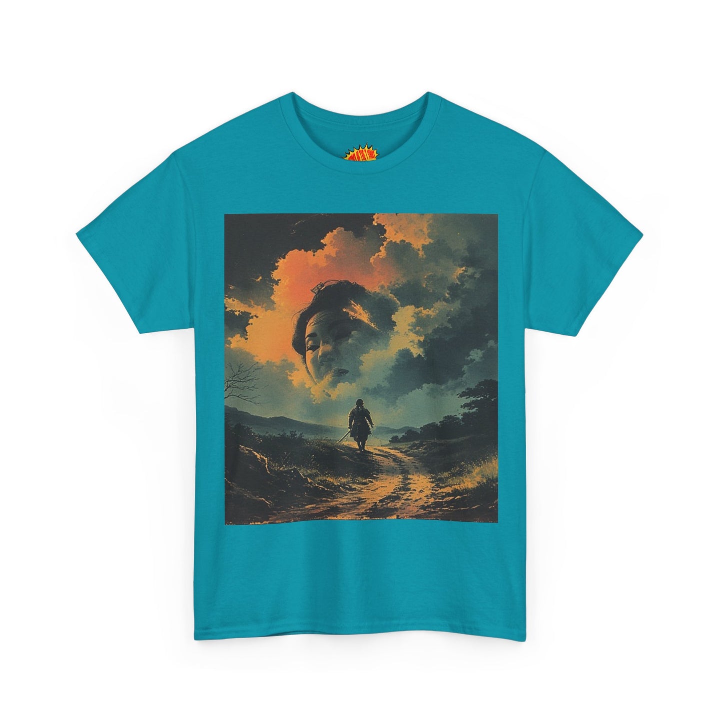 Travelling Samurai w/Cloud Geisha T-Shirt *Multiple Colors*