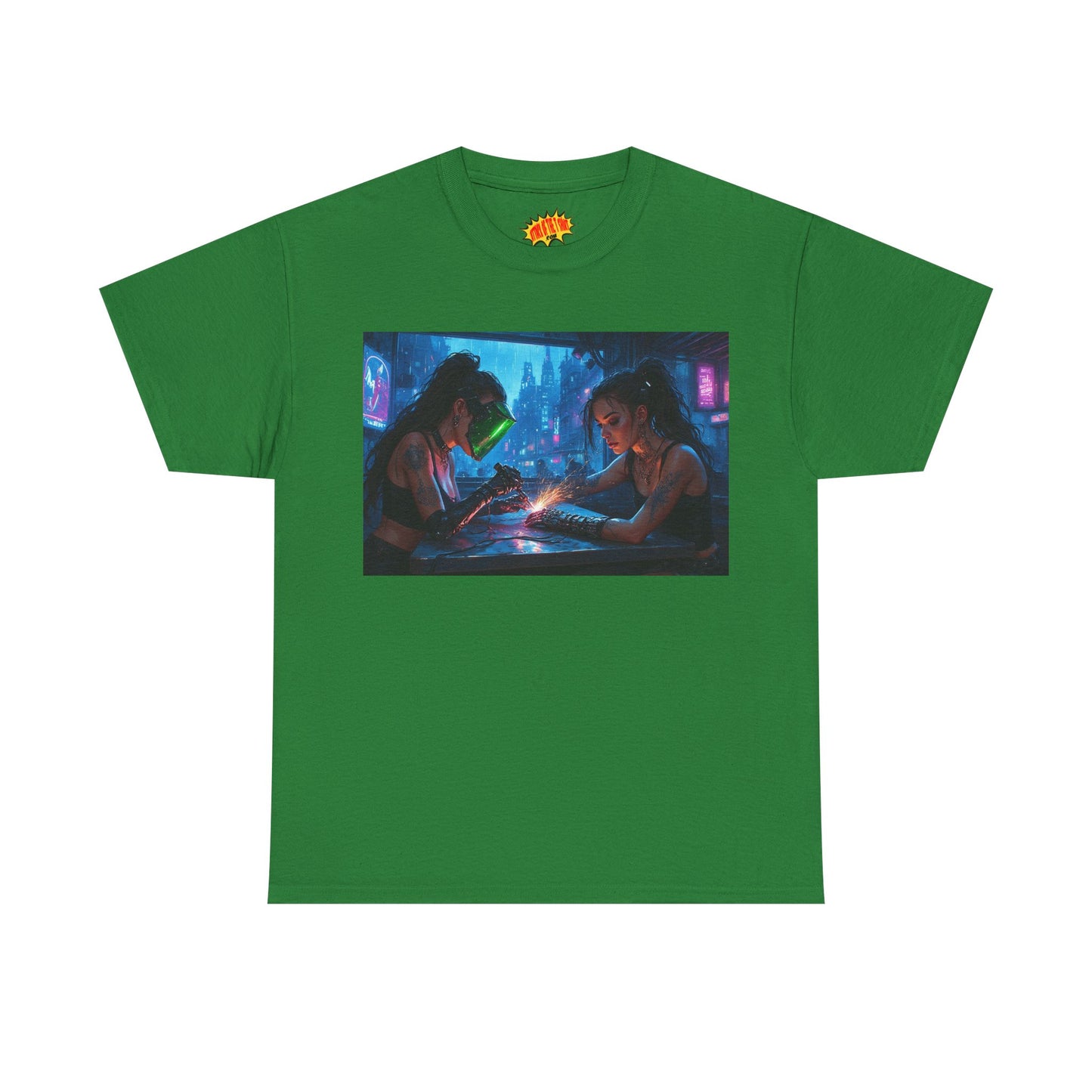 Cyberpunk Hand Repair Scene T-Shirt *Multiple Colors*