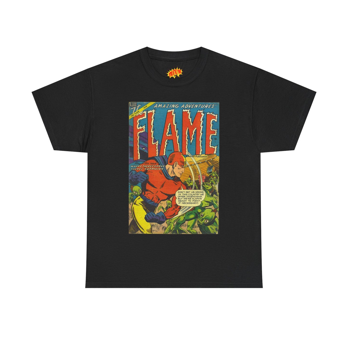 The Flame March Comic Tee Shirt *Multiple Colors*