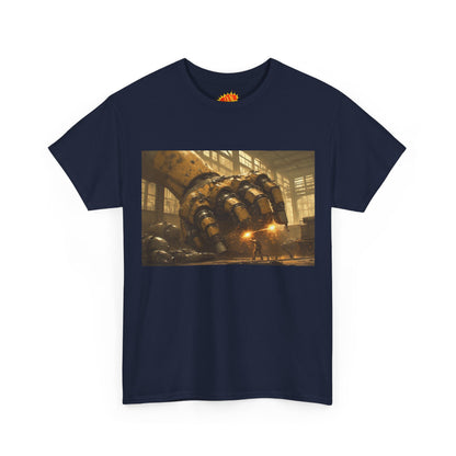 Anime Factory w/Welder & Mech Robot Hand T-Shirt