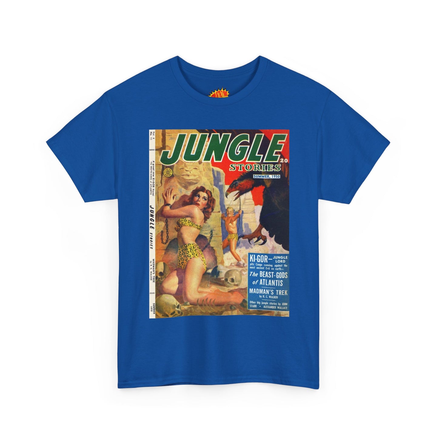 Jungle Stories Summer 1950 Comic Tee Shirt *Multiple Colors*