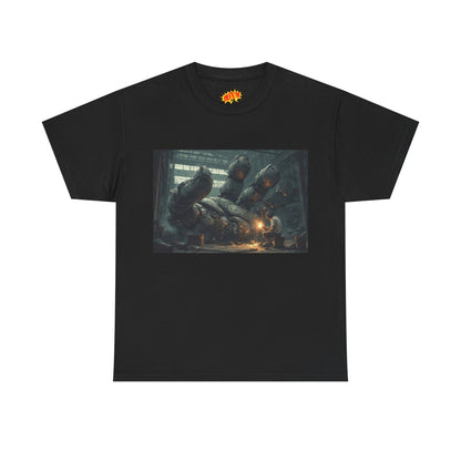 Anime Robot Hand w/Welder Scene T-Shirt
