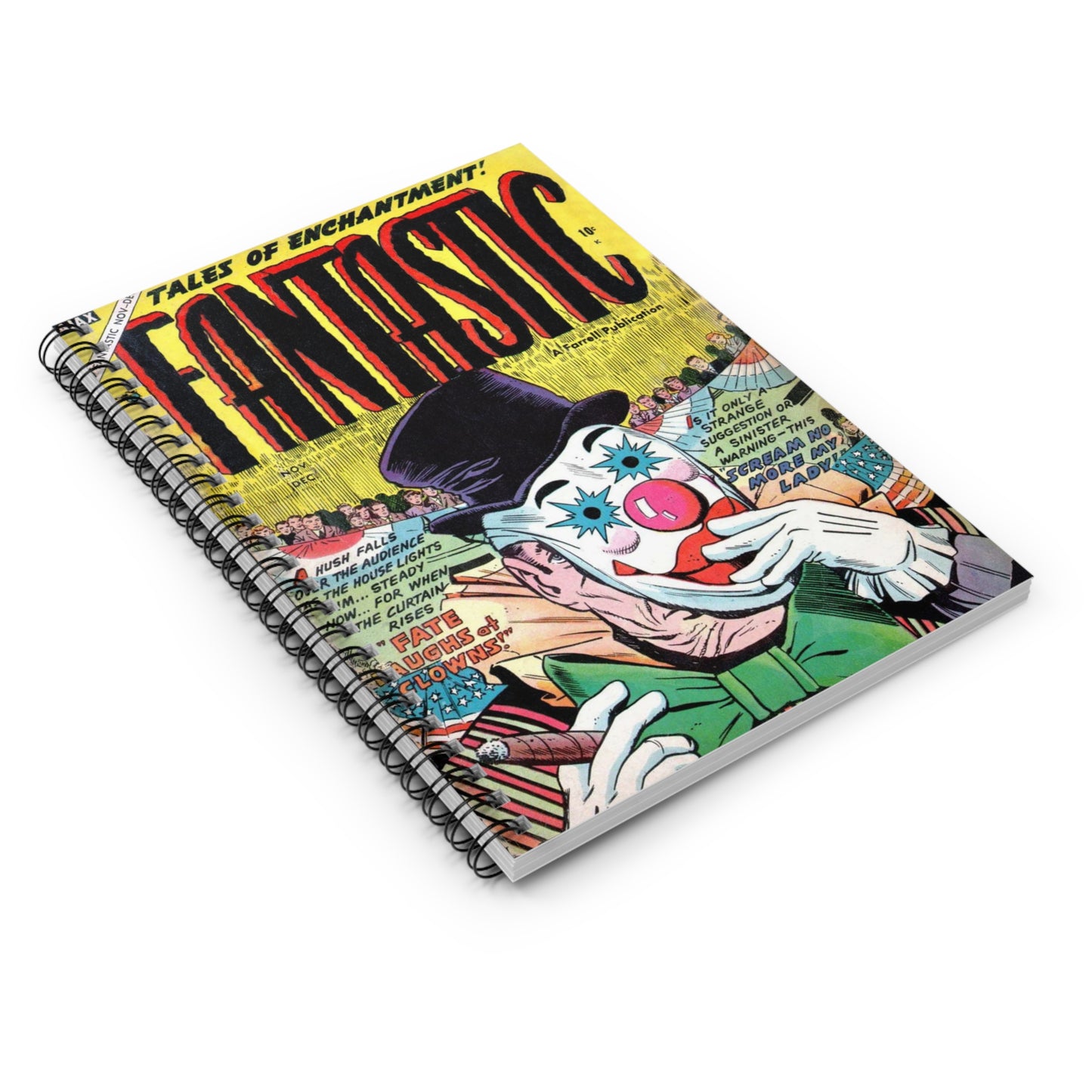 Fantastic November - December Comic Spiral Notebook