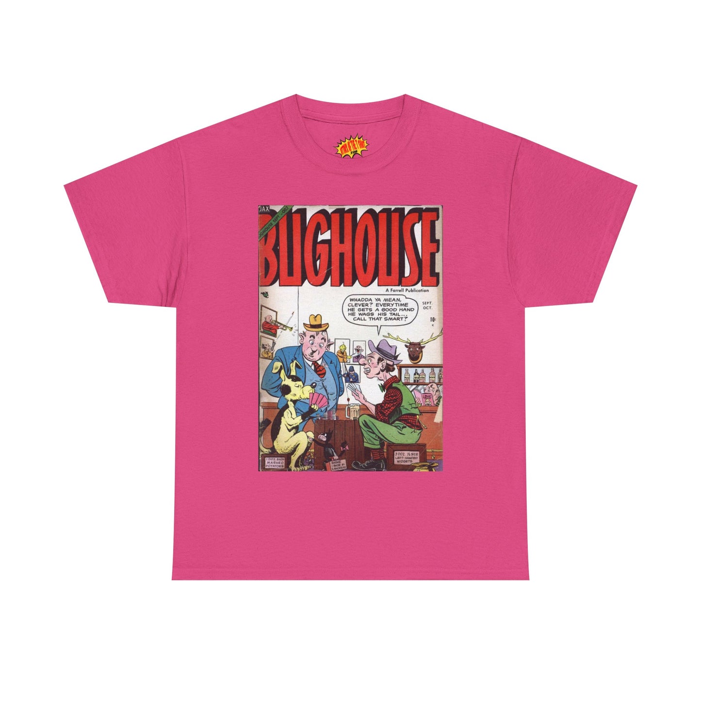 Bughouse September - October Comic Tee Shirt *Multiple Colors*
