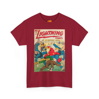 Lightning Comics Dec. Comic Tee Shirt