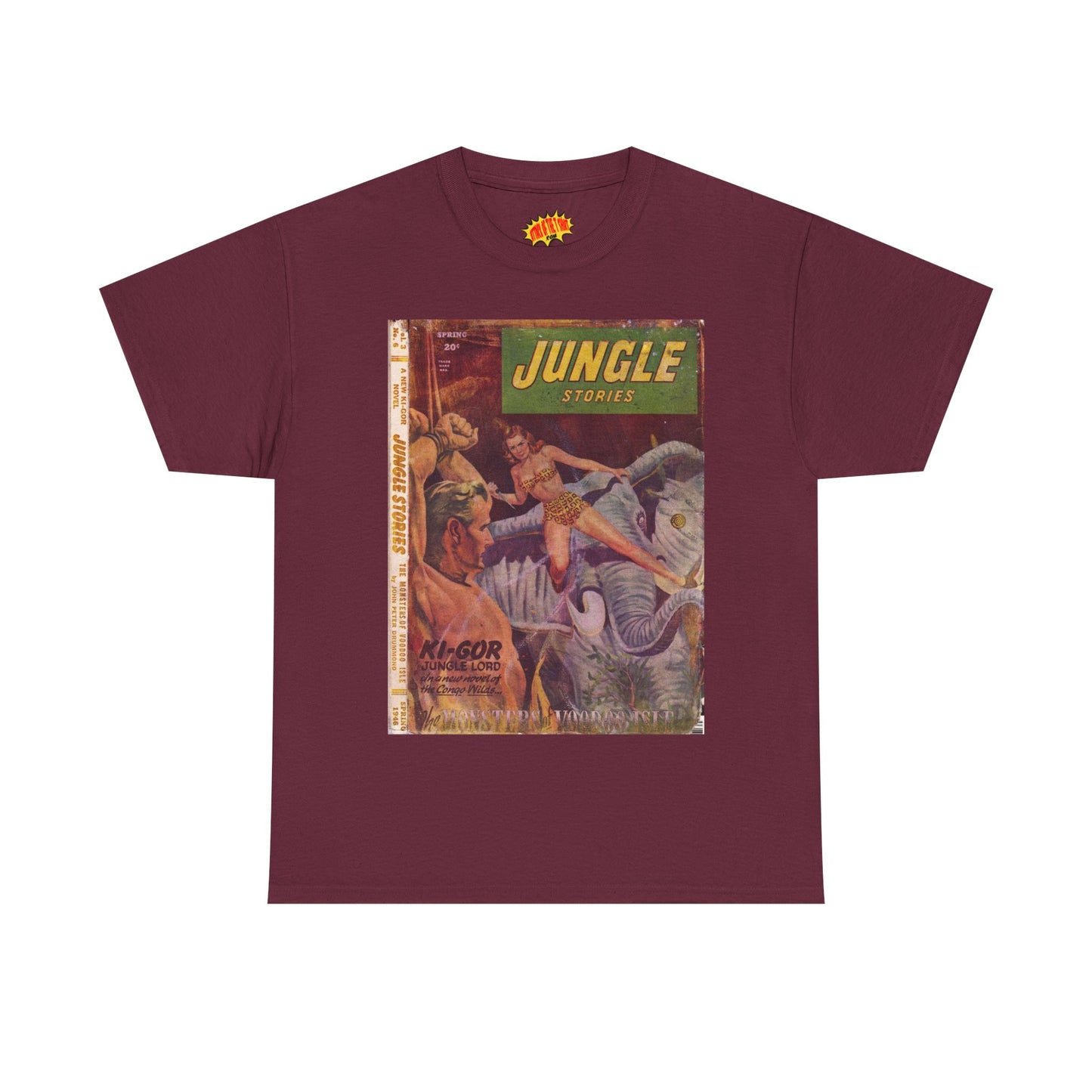 Jungle Stories Vol 3 No. 6 Comic Tee Shirt *Multiple Colors*