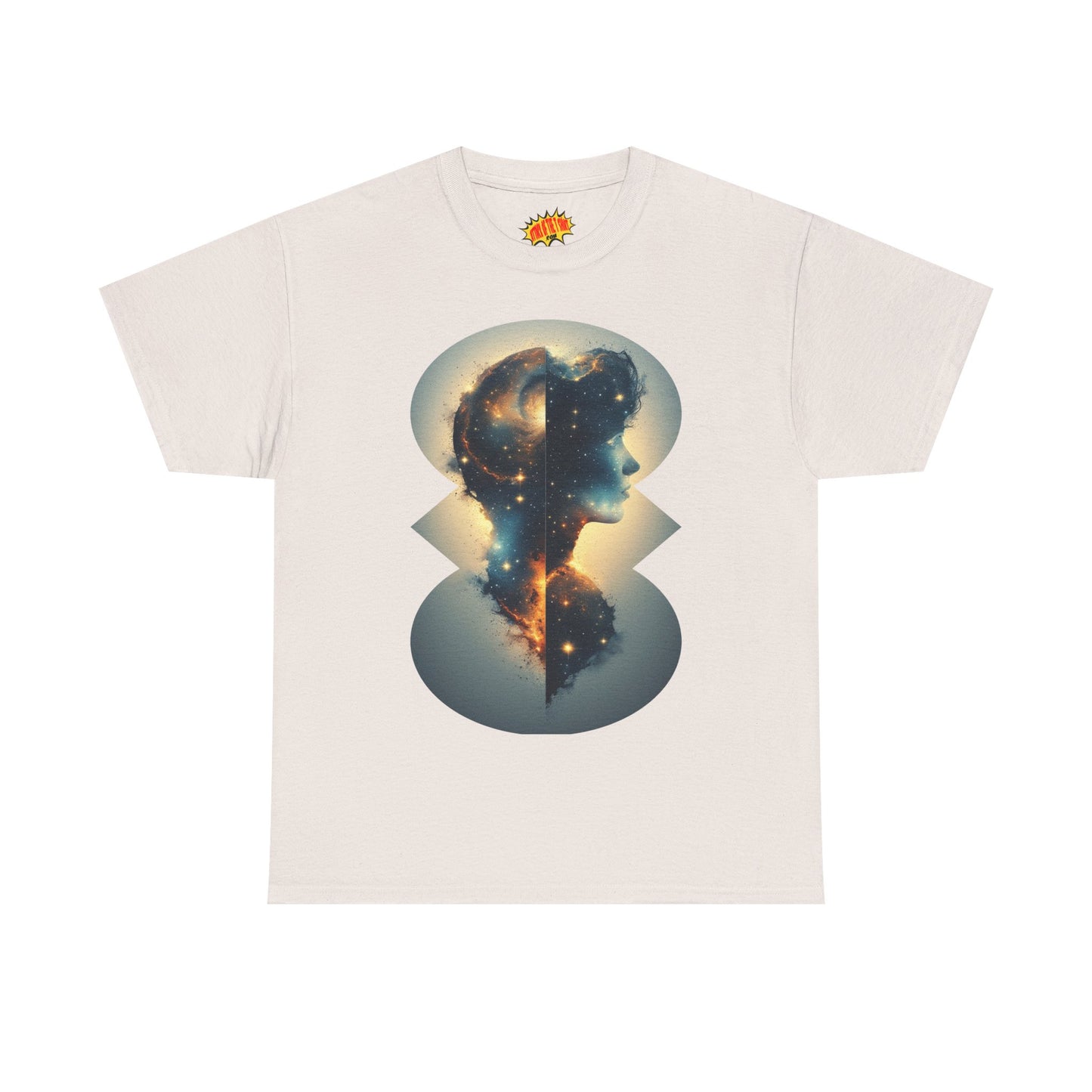Cosmic Silhouette Galaxy Graphic Art Tee Shirt *Multiple Colors*