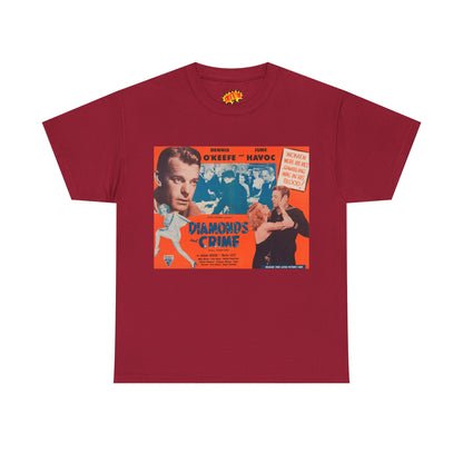Diamonds and Crime Movie Poster T-Shirt