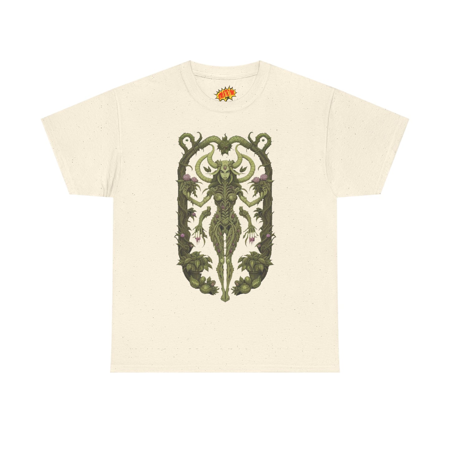 Dryad Flower Succubus Heavy Cotton Forest Dweller Tee Shirt *Multiple Colors*