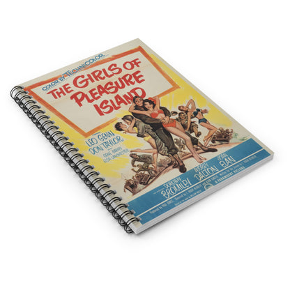 The Girls of Pleasure Island - Vintage Movie Poster Notebook