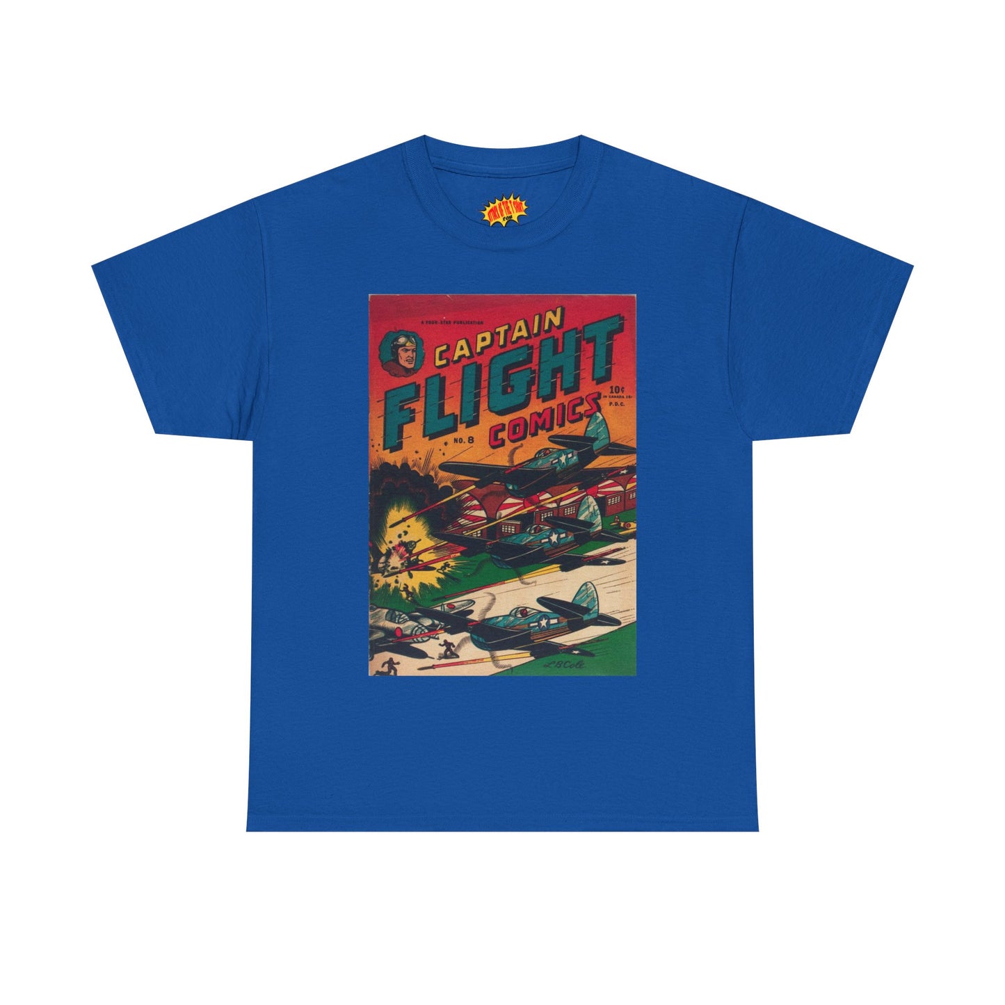 Captain Flight No. 8 Comic Tee Shirt *Multiple Colors*