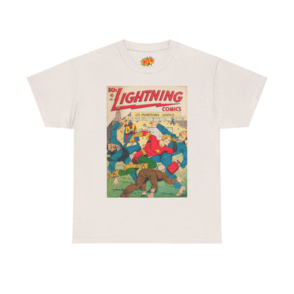 Lightning Comics Dec. Comic Tee Shirt