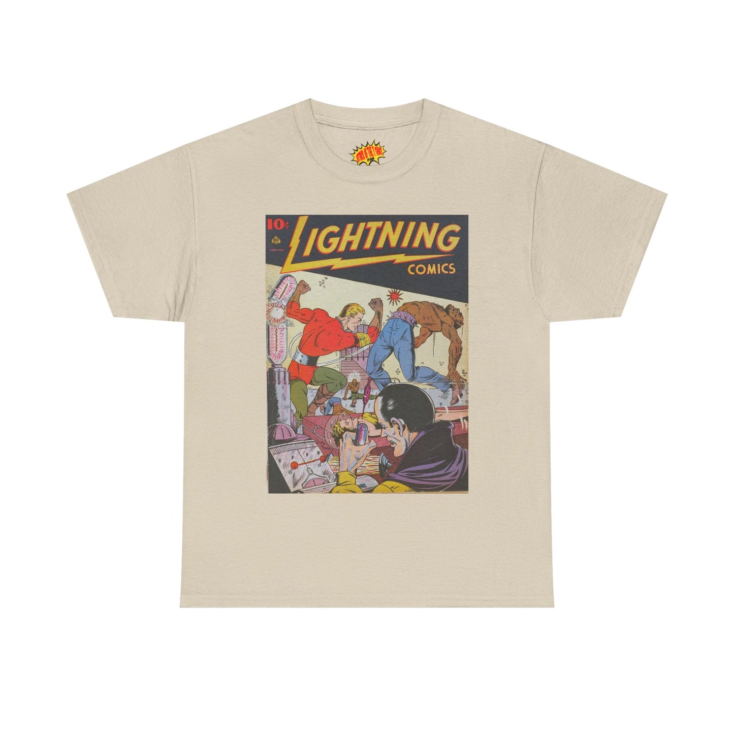 Lightning Comics February Comic Tee Shirt *Multiple Colors*
