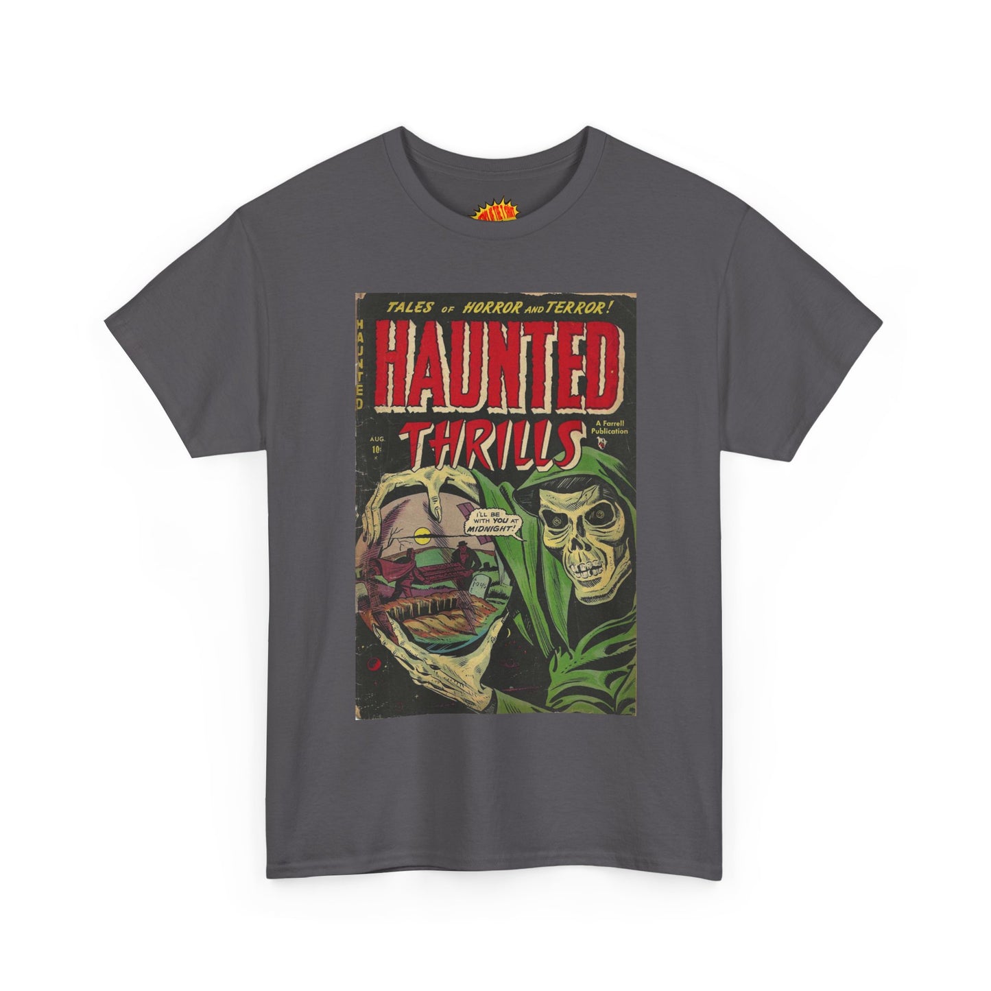 Haunted Thrills August Comic Tee Shirt *Multiple Colors*