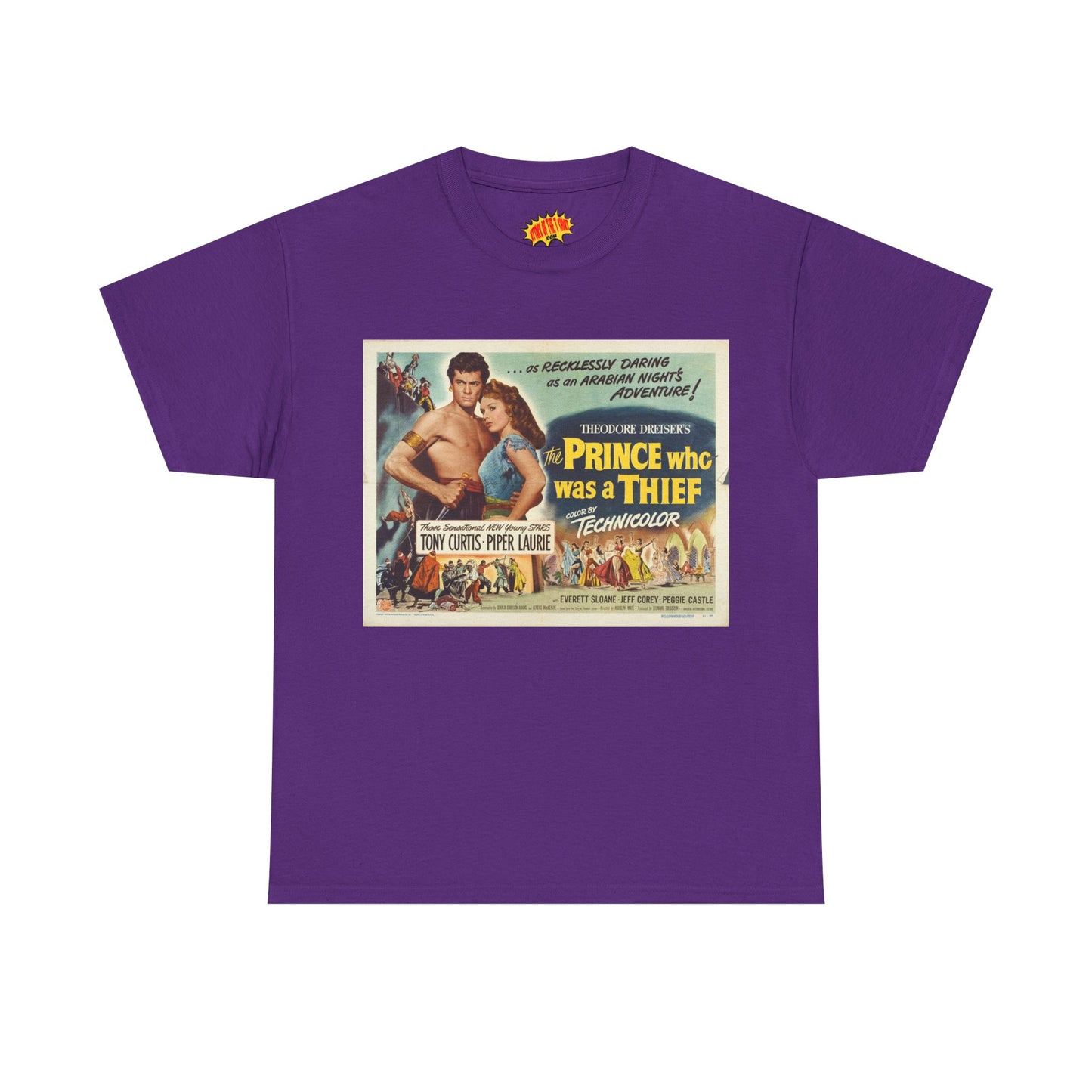 The Prince Who was a Thief Movie Poster T-Shirt *Multiple Colors*