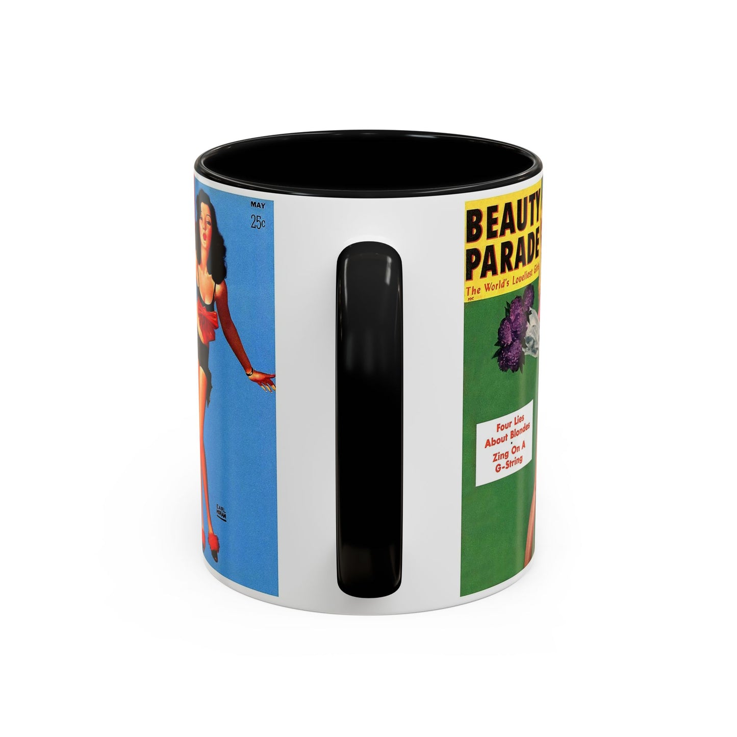 Beauty Parade Pin-Up Coffee Mug - 11oz, Multiple Colors Available