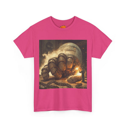 Anime Factory Welder w/Robot Mech Hand T-Shirt