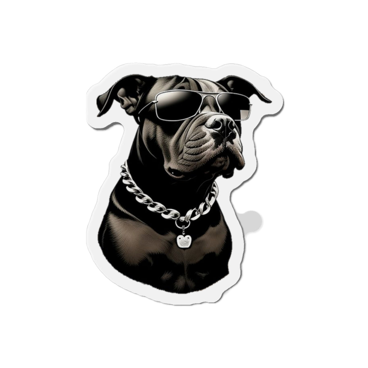 Dog with Sunglasses Magnet