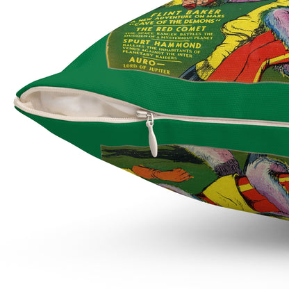 Planet Comics #2 Square Pillow