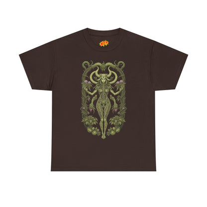 Dryad Flower Succubus Heavy Cotton Forest Dweller Tee Shirt
