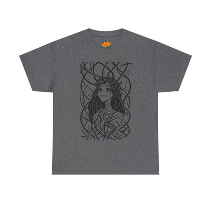 Thorny Vine Dryad Woman Fantasy Nature T-Shirt