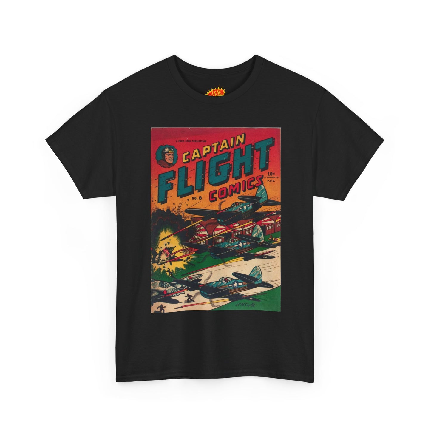 Captain Flight No. 8 Comic Tee Shirt *Multiple Colors*