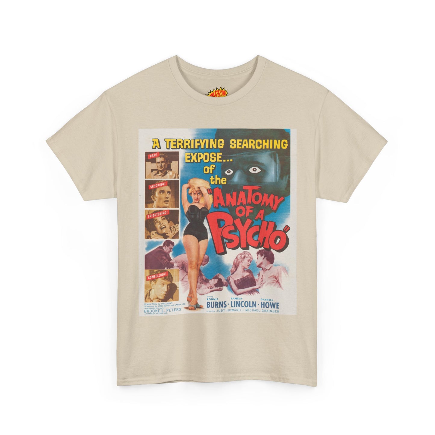 Anatomy of a Psycho Movie Poster T-Shirt *Multiple Colors*