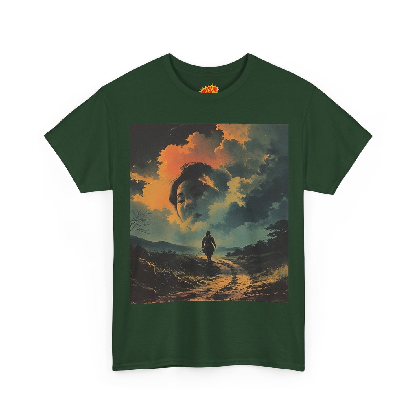 Travelling Samurai w/Cloud Geisha T-Shirt *Multiple Colors*