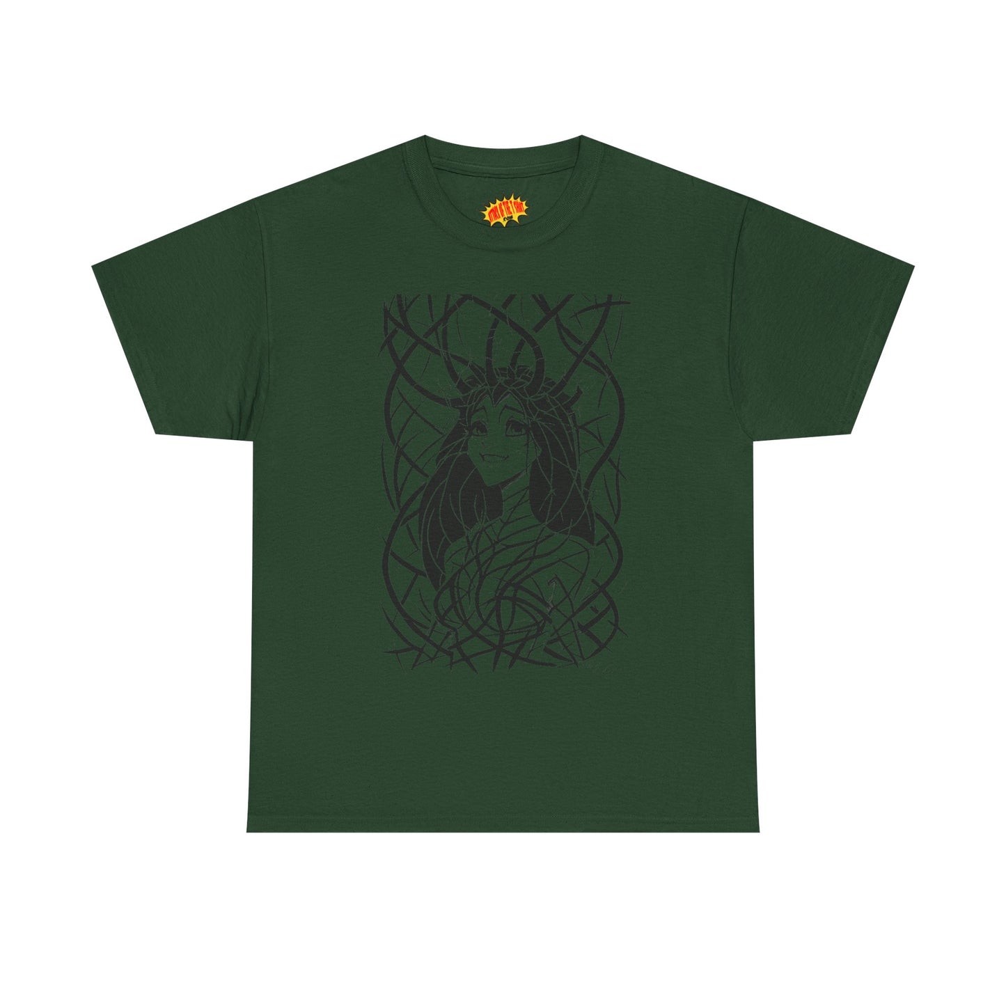 Thorny Vine Dryad Woman Fantasy Nature T-Shirt *Multiple Colors*