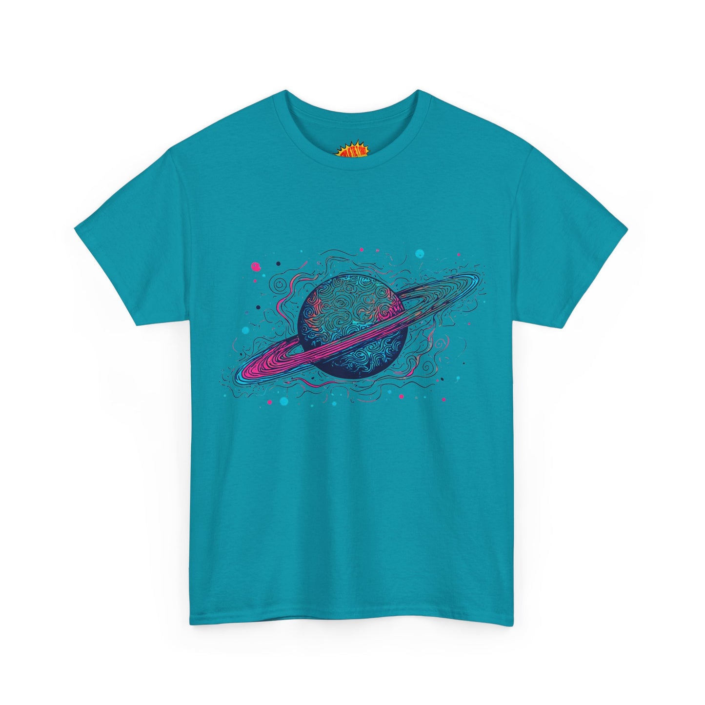 Ringed Planet Space Art Graphic Tee Shirt *Multiple Colors*
