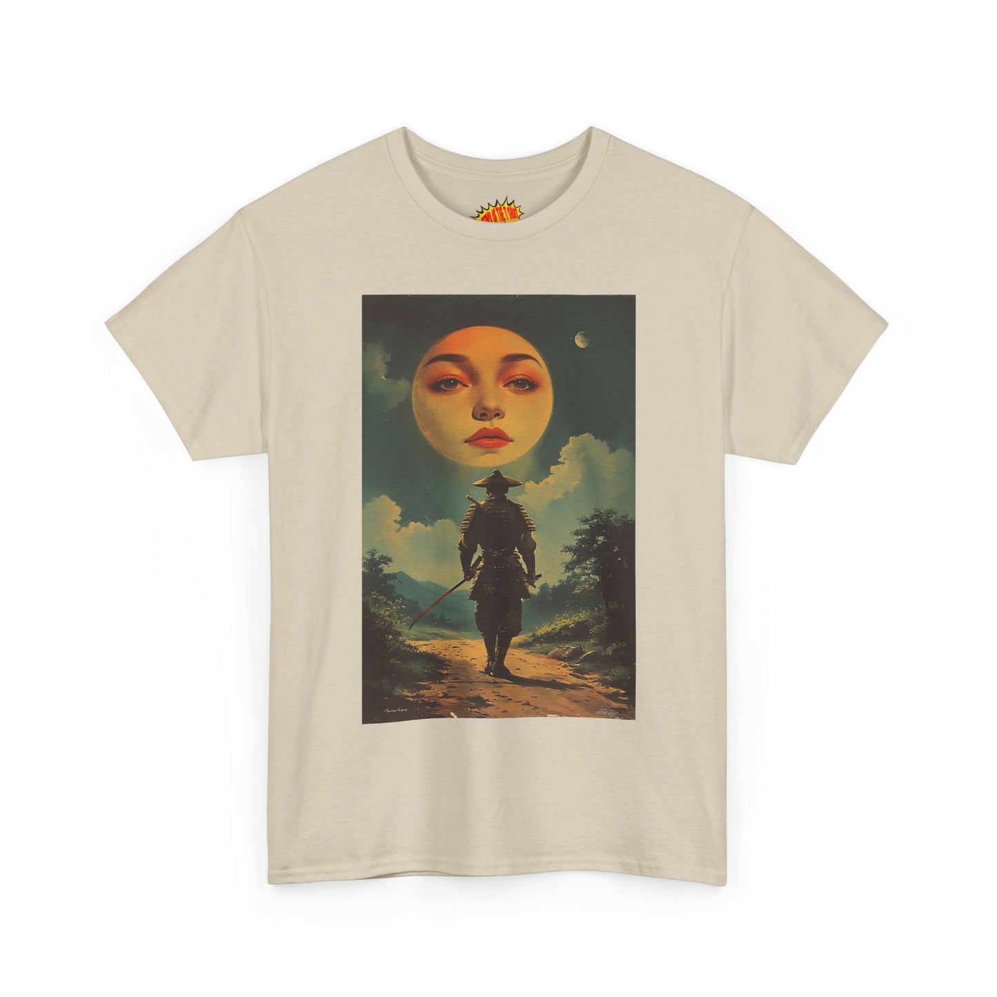 Walking Samurai w/Blood Moon Face T-Shirt *Multiple Colors*