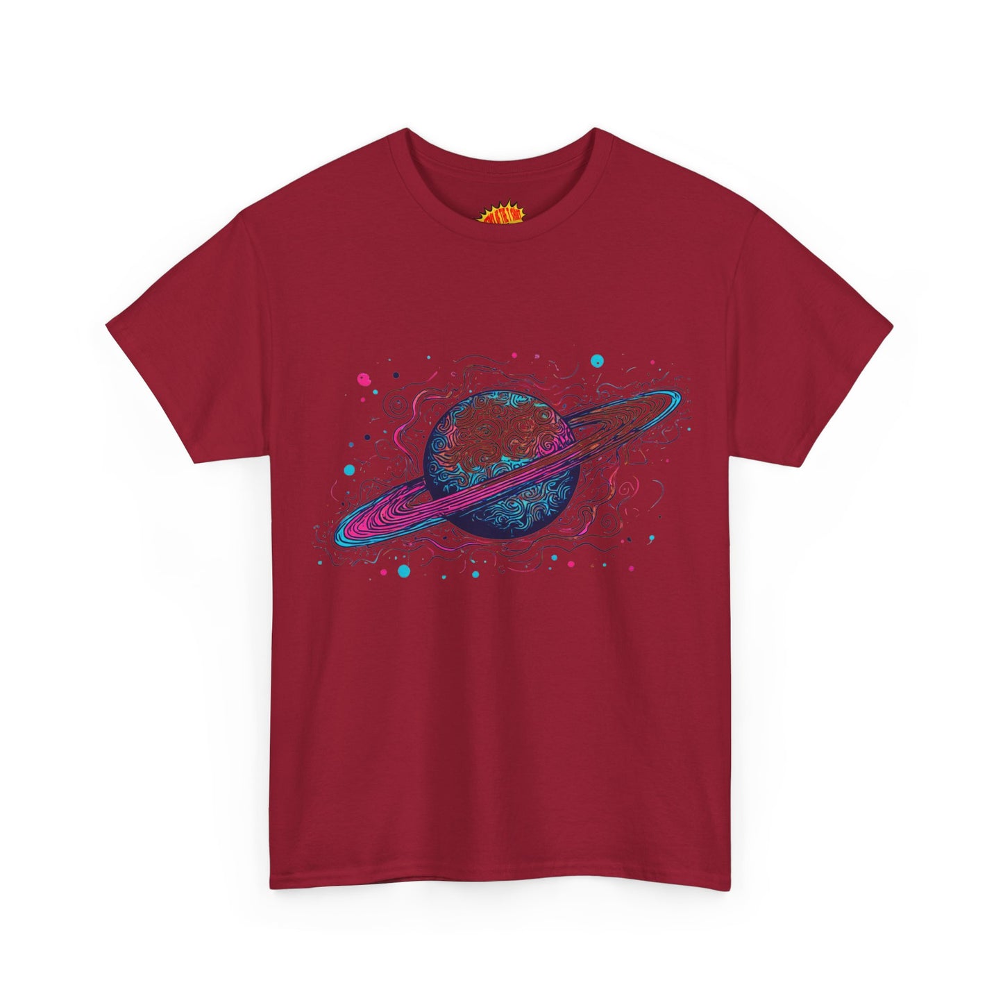 Ringed Planet Space Art Graphic Tee Shirt *Multiple Colors*